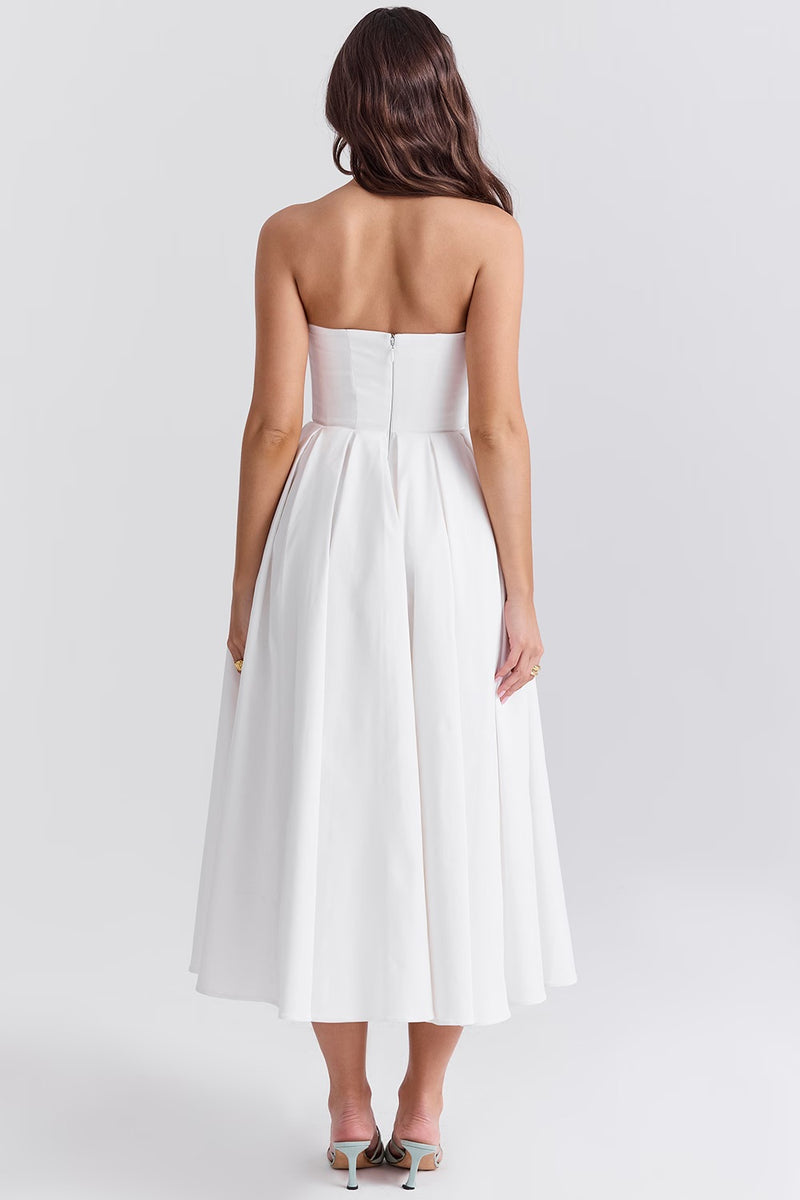 Elegant Leah Midi Sundress-Cozy Knit Sets
