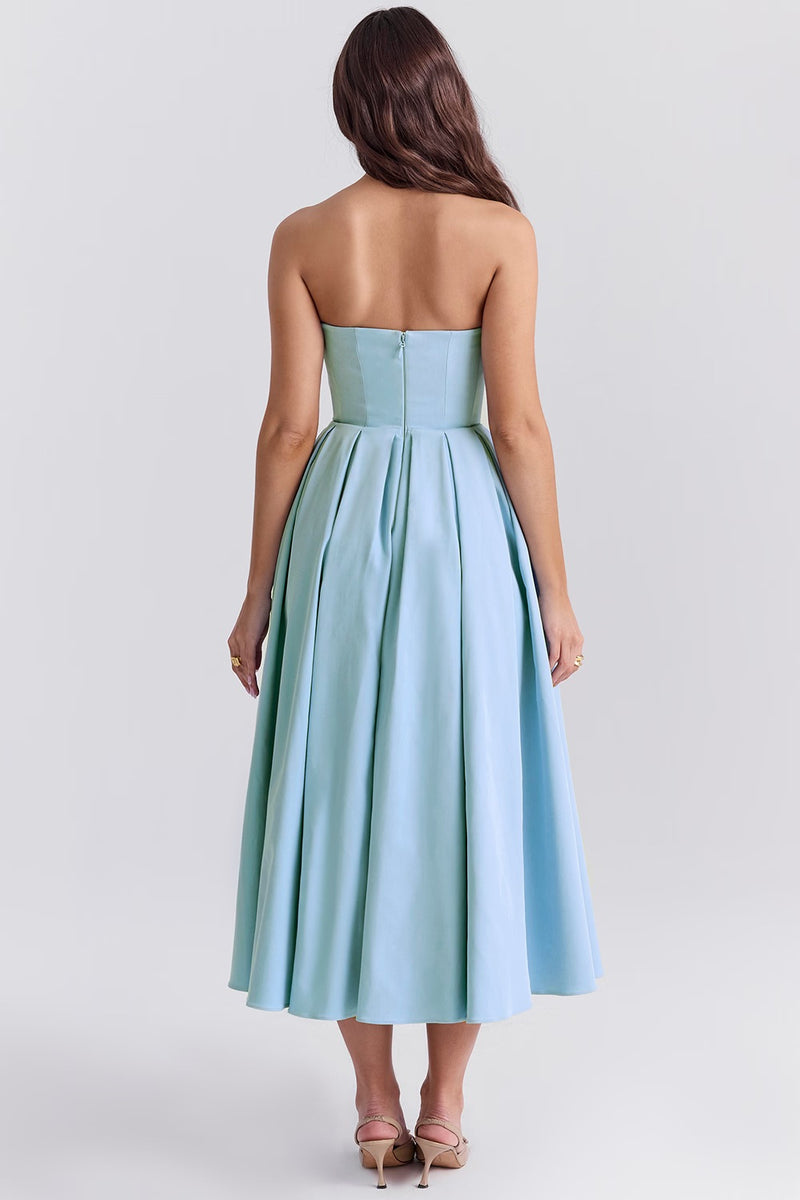 Elegant Leah Midi Sundress-Cozy Knit Sets