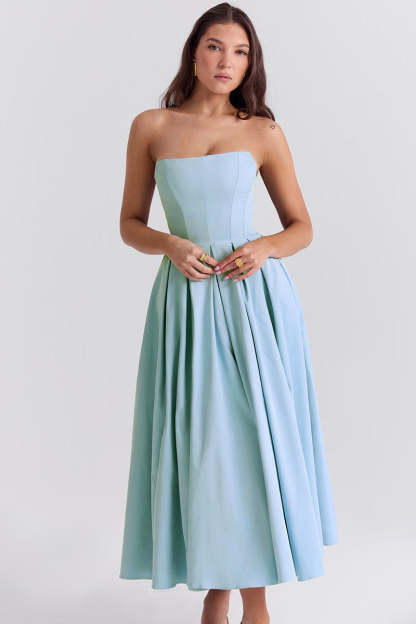 Elegant Leah Midi Sundress-Cozy Knit Sets