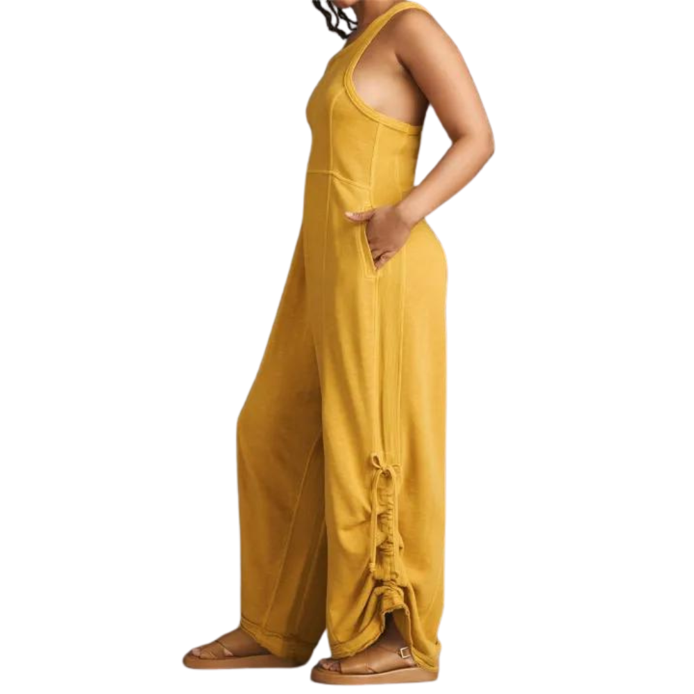 Elevate Wide Length Jumpsuit-Cozy Knit Sets