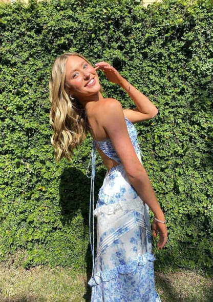 Floral Maxi Dress-Cozy Knit Sets