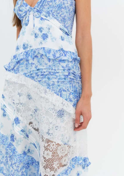 Floral Maxi Dress-Cozy Knit Sets