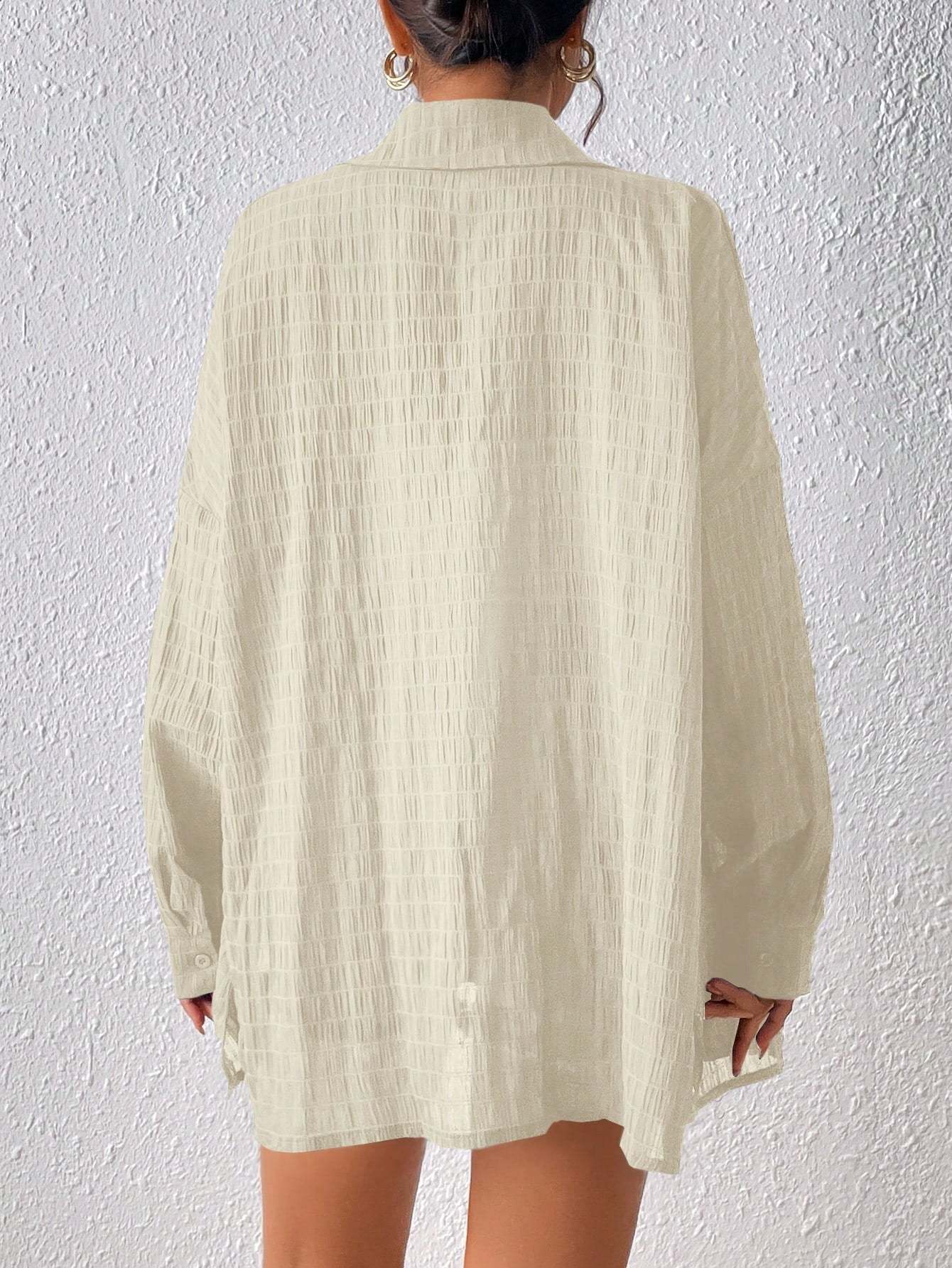 Front Closure Shirt-Cozy Knit Sets