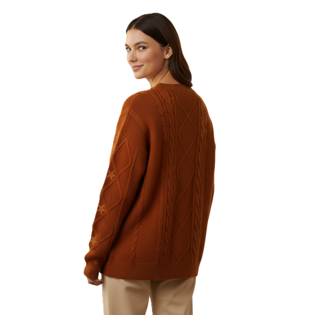 Life Of A Showgirl Knitted Button Cardigan