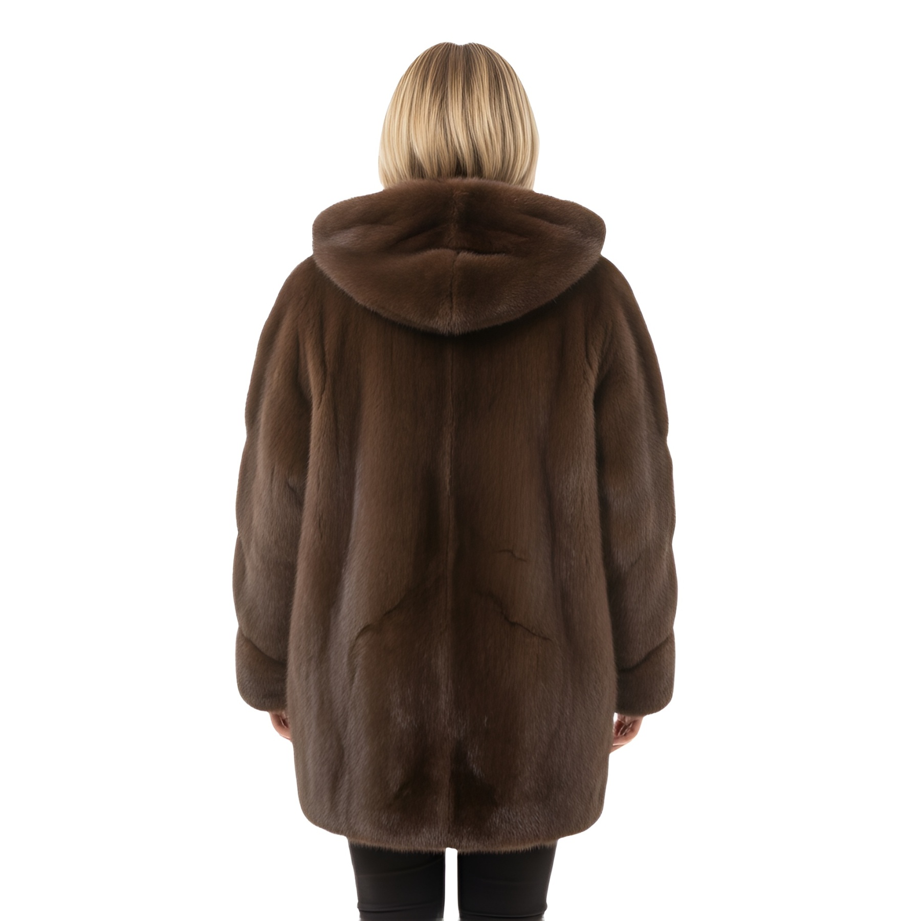 Cozy Hooded Zip Up Jacket For Women