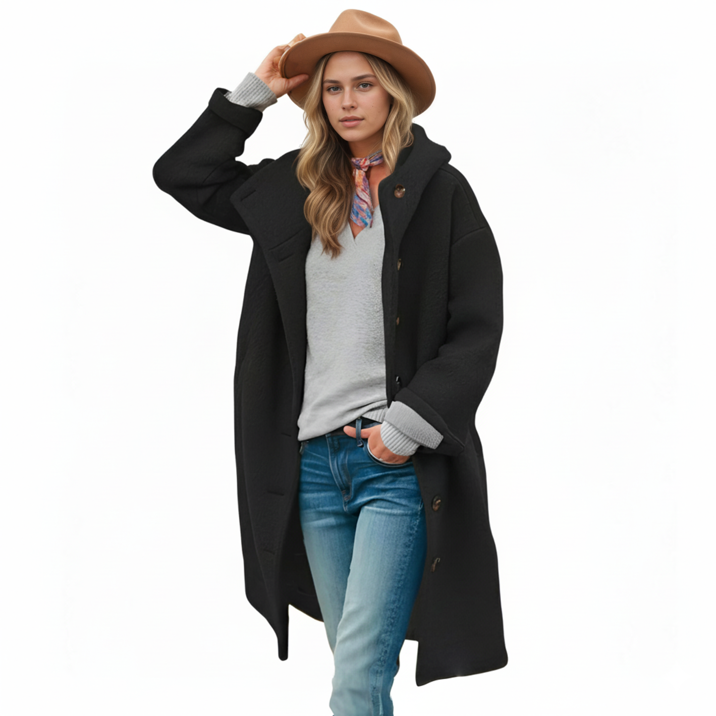 Cozy Long Winter Coat For Women