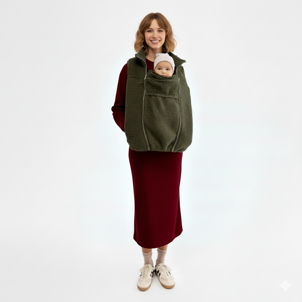 MAMA Babywearing Fleece Jacket And Vest