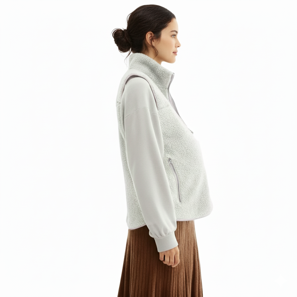 MAMA Babywearing Fleece Jacket And VestMAMA Babywearing Fleece Jacket And Vest - Image 27