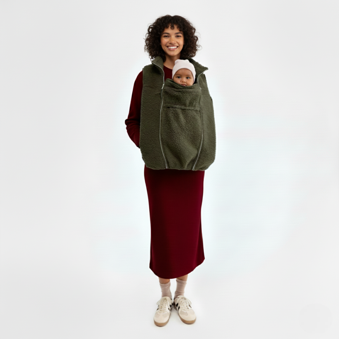 MAMA Babywearing Fleece Jacket And VestMAMA Babywearing Fleece Jacket And Vest - Image 38