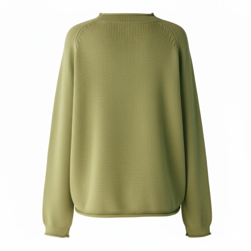 Cozy Knit Pullover with Animal Motif