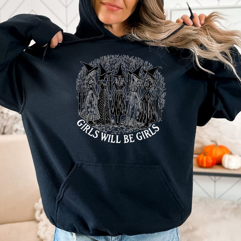 Girls Will Be Girls Feminist Sweatshirt-Cozy Knit Sets