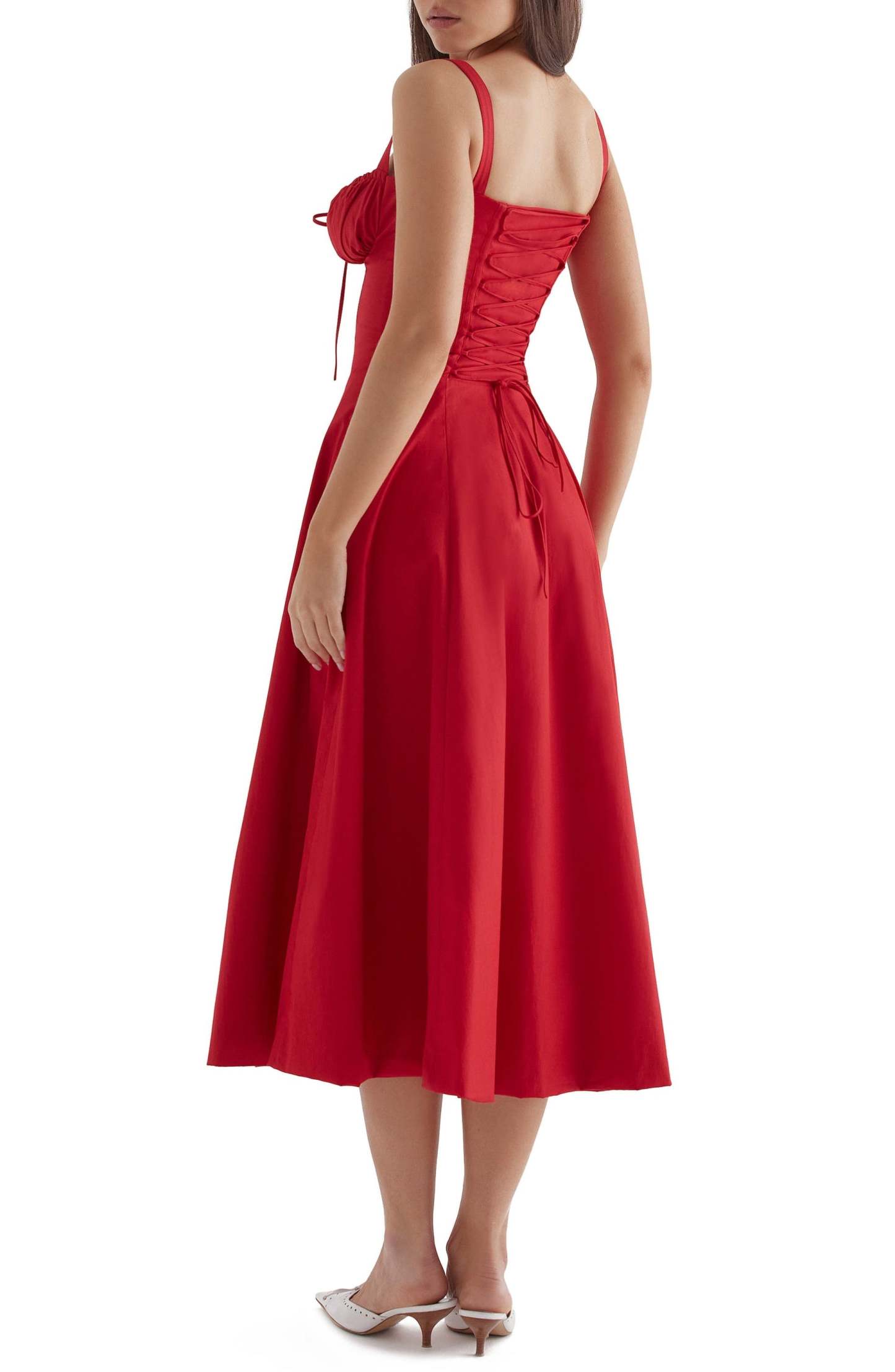 Floral Bustier Midriff Design Shaper Dress-Cozy Knit Sets