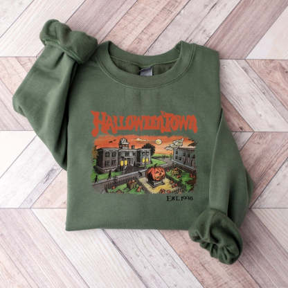 Halloweentown Est 1998 Sweatshirt-Cozy Knit Sets