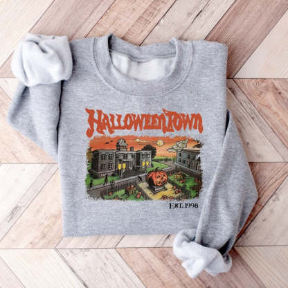 Halloweentown Est 1998 Sweatshirt-Cozy Knit Sets
