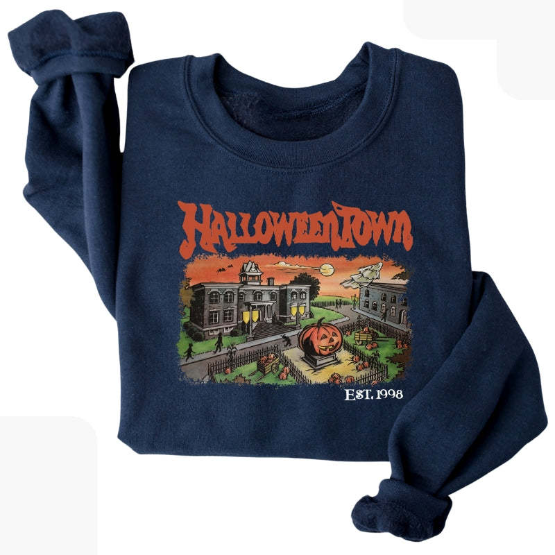 Halloweentown Est 1998 Sweatshirt-Cozy Knit Sets