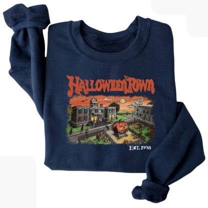 Halloweentown Est 1998 Sweatshirt-Cozy Knit Sets