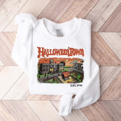 Halloweentown Est 1998 Sweatshirt-Cozy Knit Sets