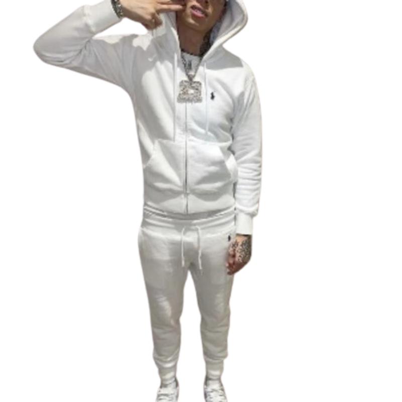 Hooded Sweatshirt and Jogging Trousers Set-Cozy Knit SetsHooded Sweatshirt and Jogging Trousers Set - Image 11