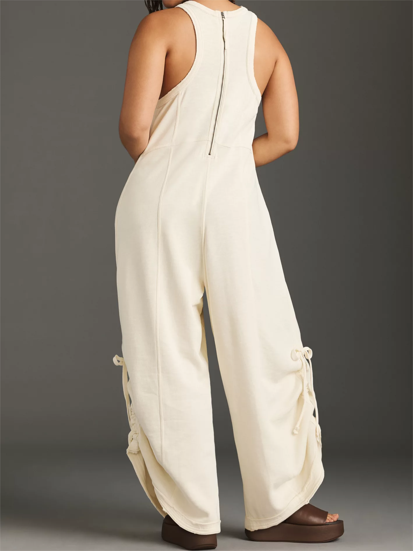 Horizon Adjustable Jumpsuit With Side Pockets-Cozy Knit Sets