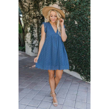 Marina Dress - With Shorts And Pockets-Cozy Knit Sets