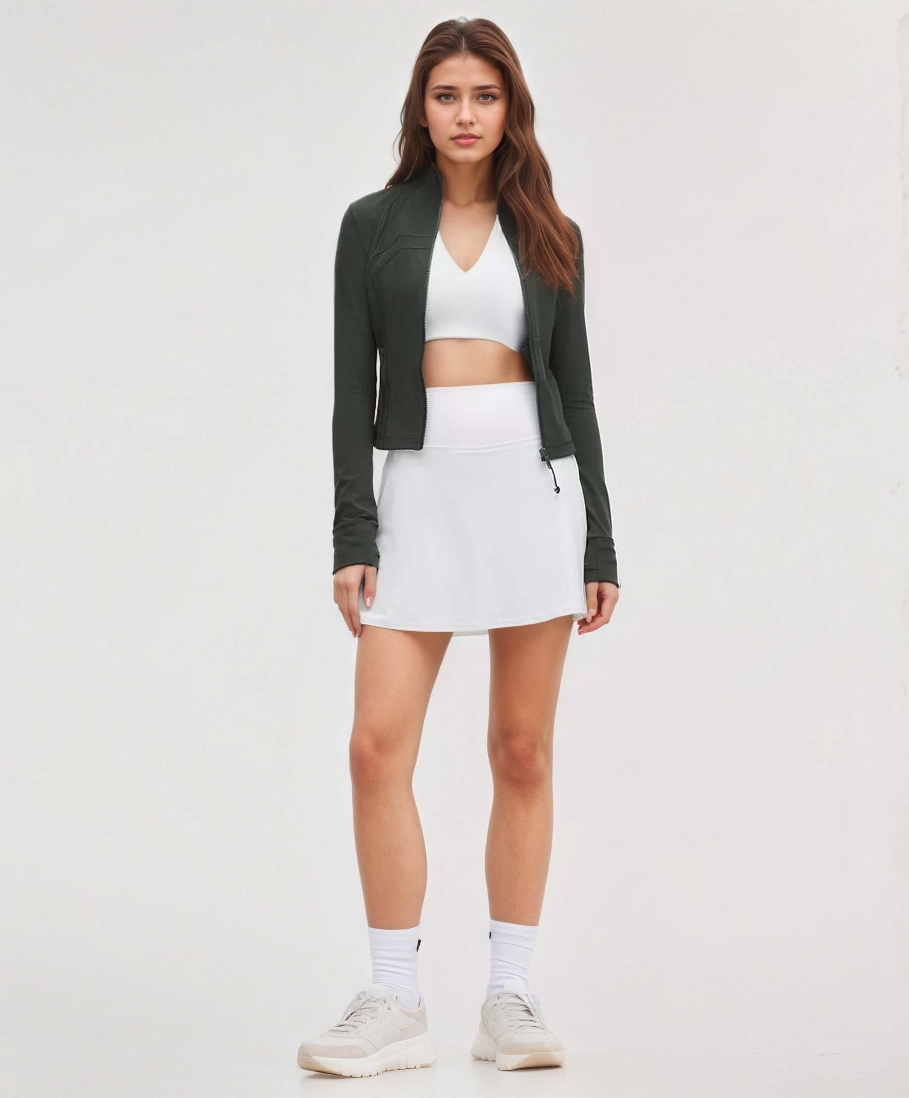 Women Define Cropped Jacket Nulu