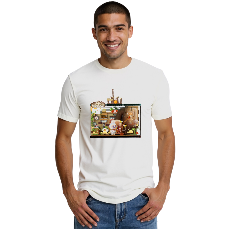 Virgo Bunny In Robe Graphic Labubu T Shirt