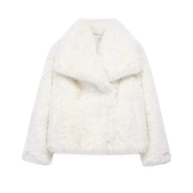 Oversized Cozy Fur Coat