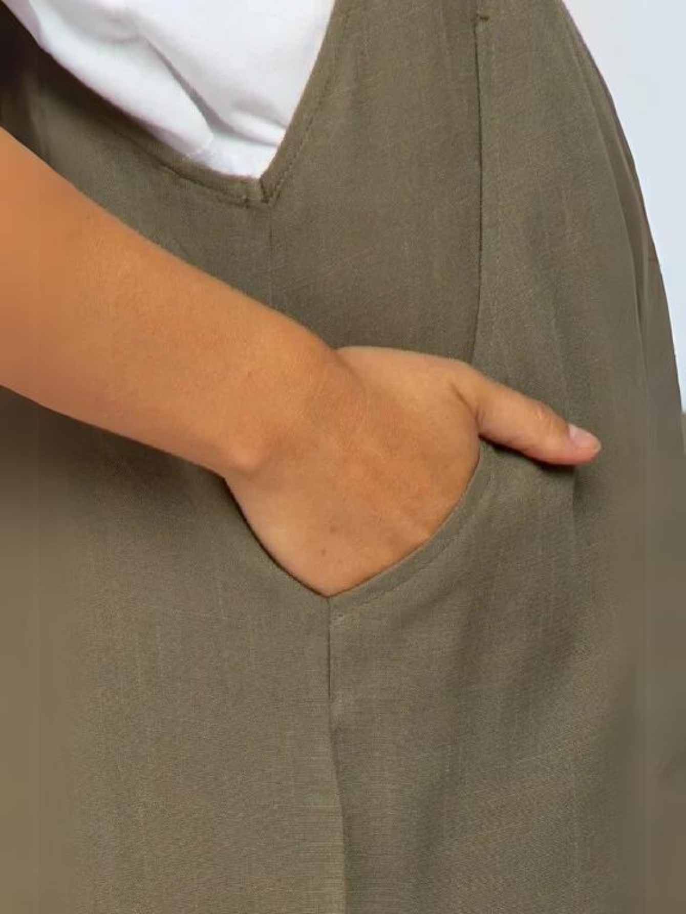 Plus Size Wide Leg Overalls Jumpsuit-Cozy Knit Sets