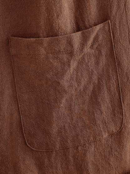 Pocket Patched Romper-Cozy Knit Sets