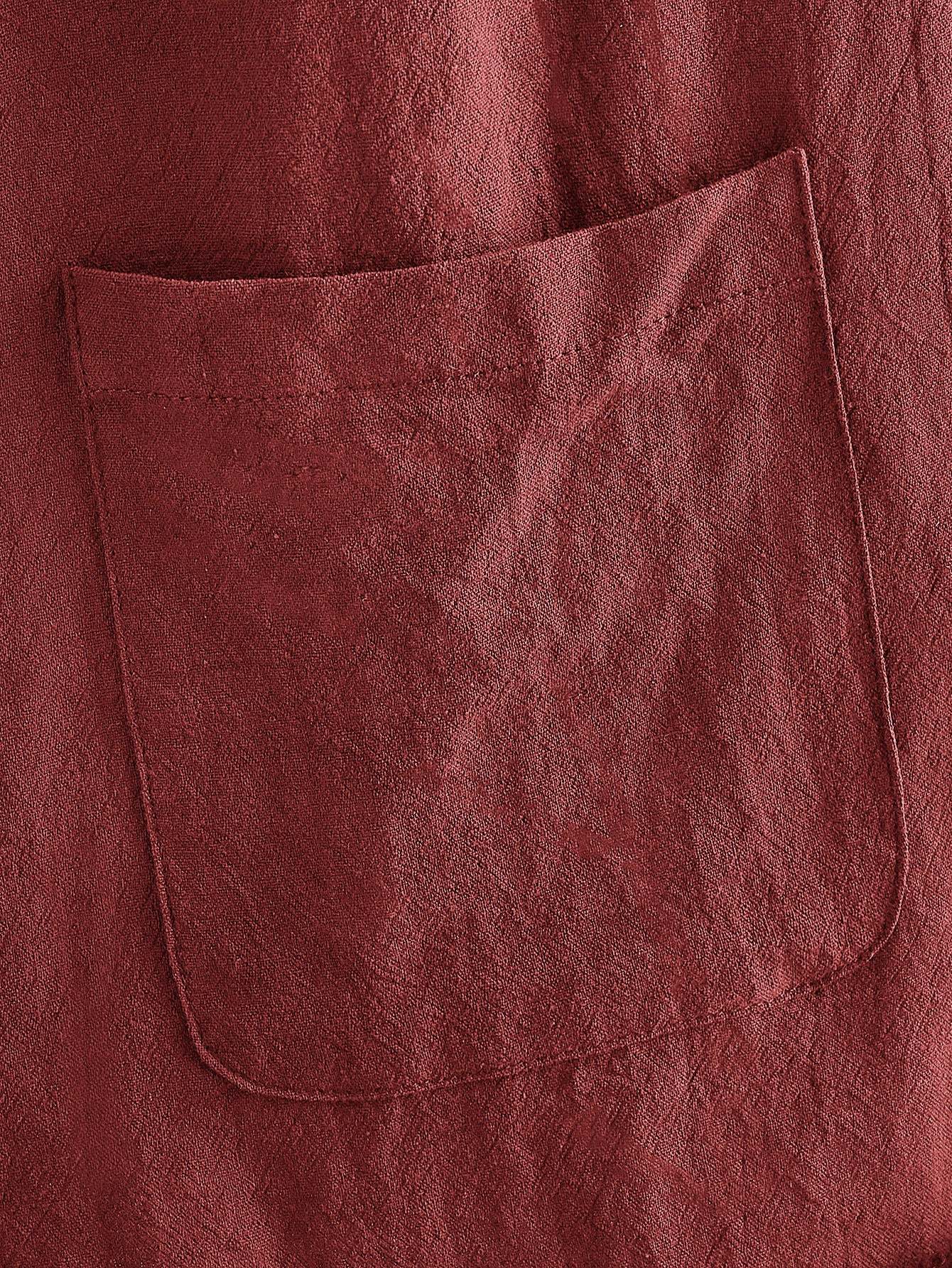 Pocket Patched Romper-Cozy Knit Sets