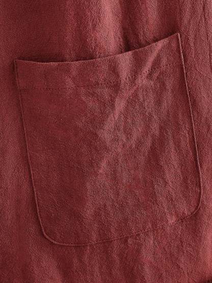 Pocket Patched Romper-Cozy Knit Sets