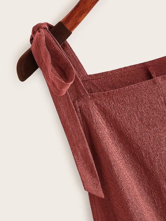 Pocket Patched Romper-Cozy Knit Sets