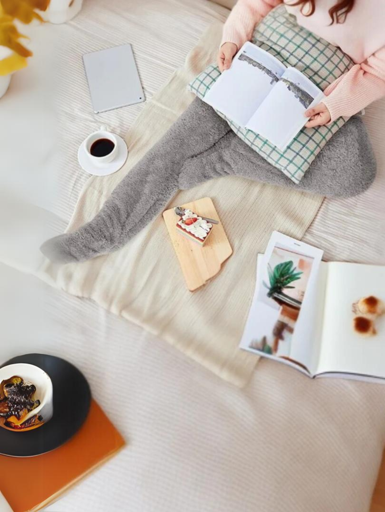 Snuggle Paws- Effortless Sock Slippers-Cozy Knit SetsSnuggle Paws- Effortless Sock Slippers - Image 2