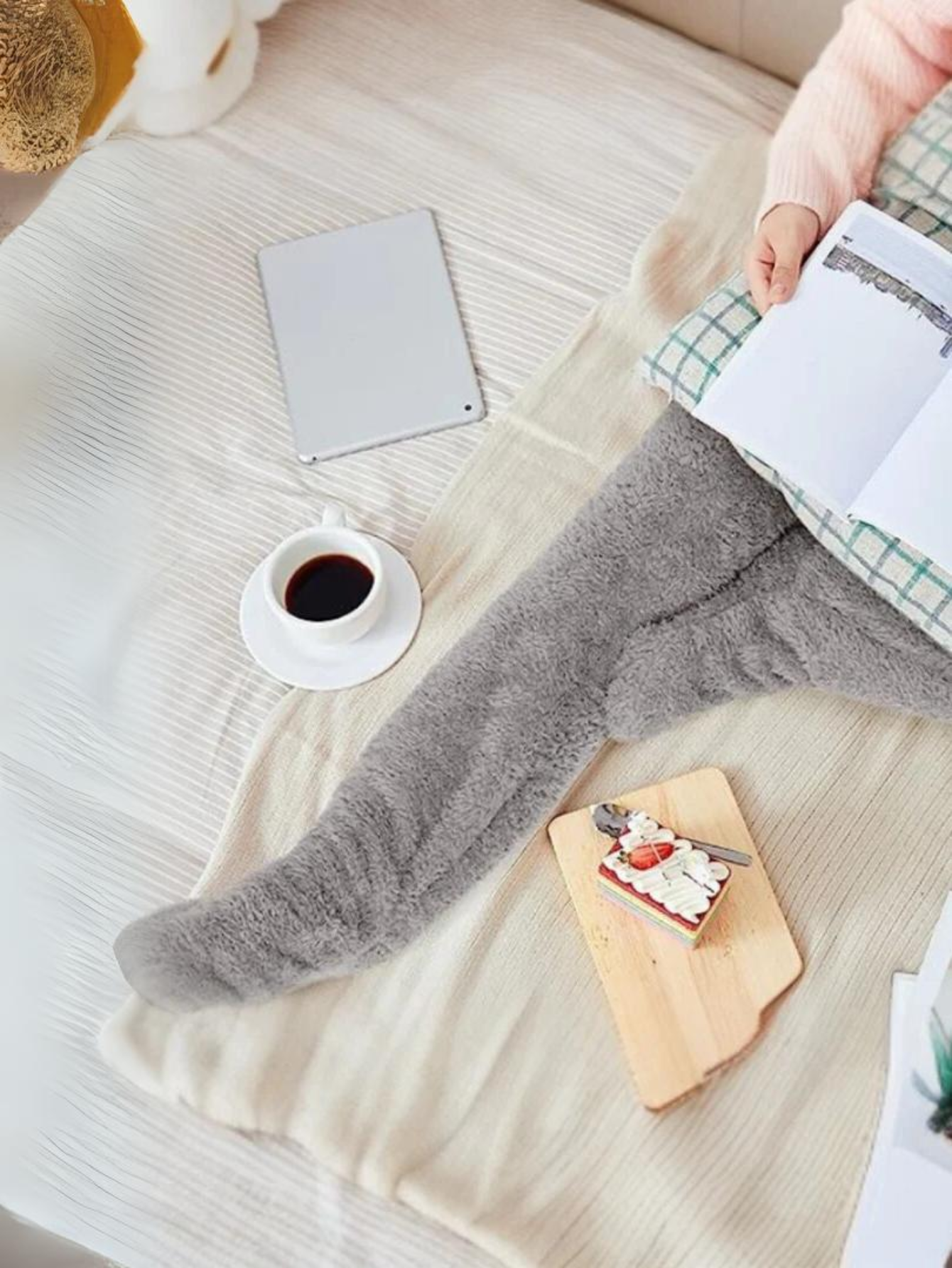 Snuggle Paws- Effortless Sock Slippers-Cozy Knit SetsSnuggle Paws- Effortless Sock Slippers - Image 3