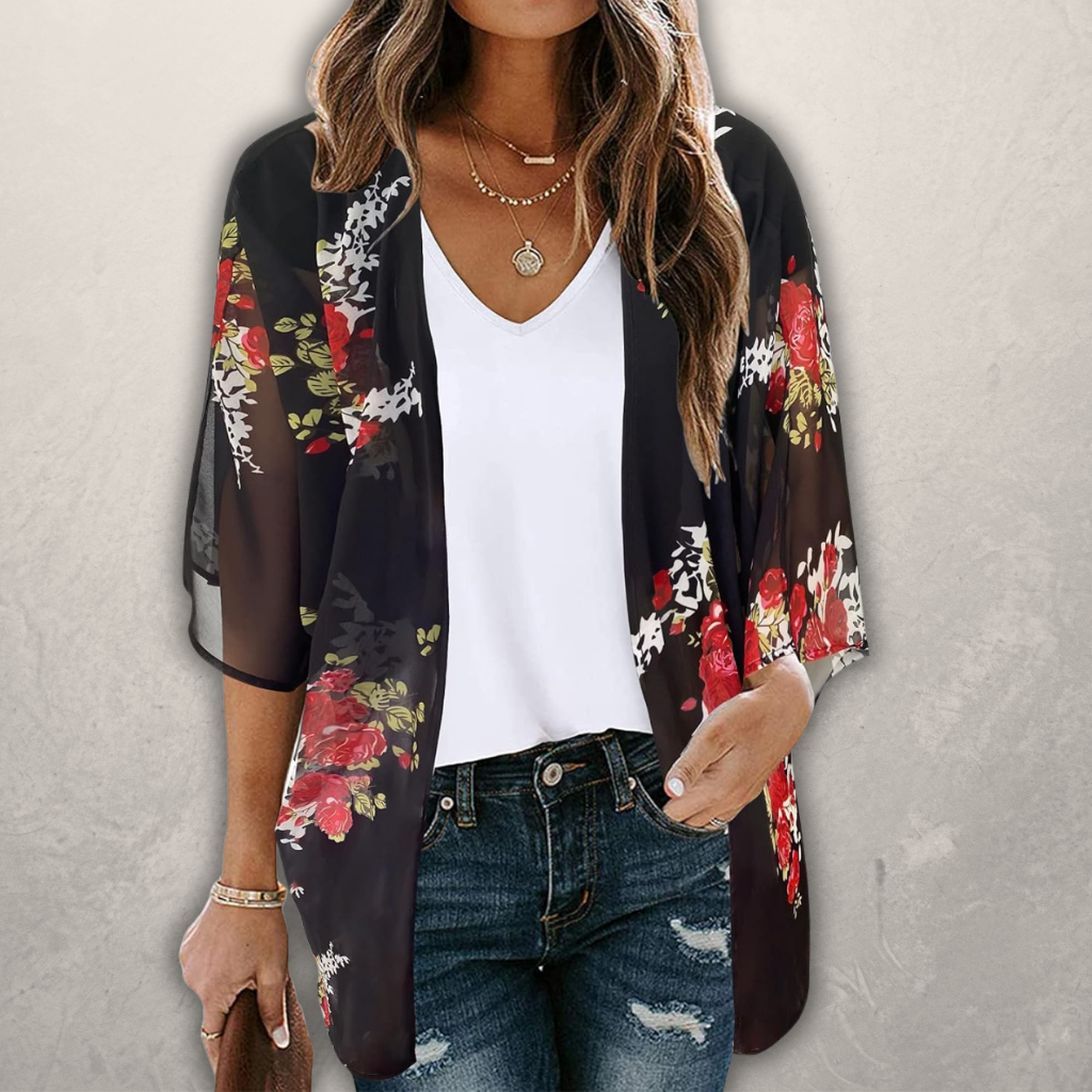 Summer Tops Kimono Cardigan