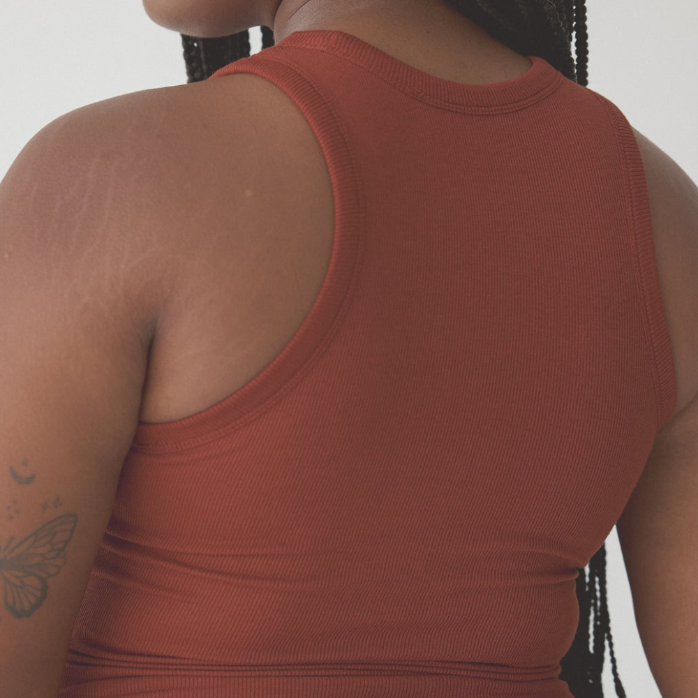 Thick Binding Ribbed High Brami-Cozy Knit Sets