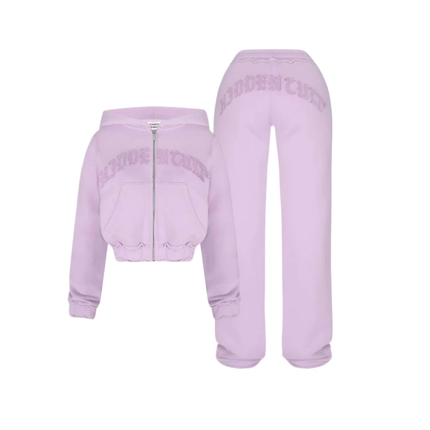 Two Piece Comfy Hoodie And Jogger Set-Cozy Knit Sets