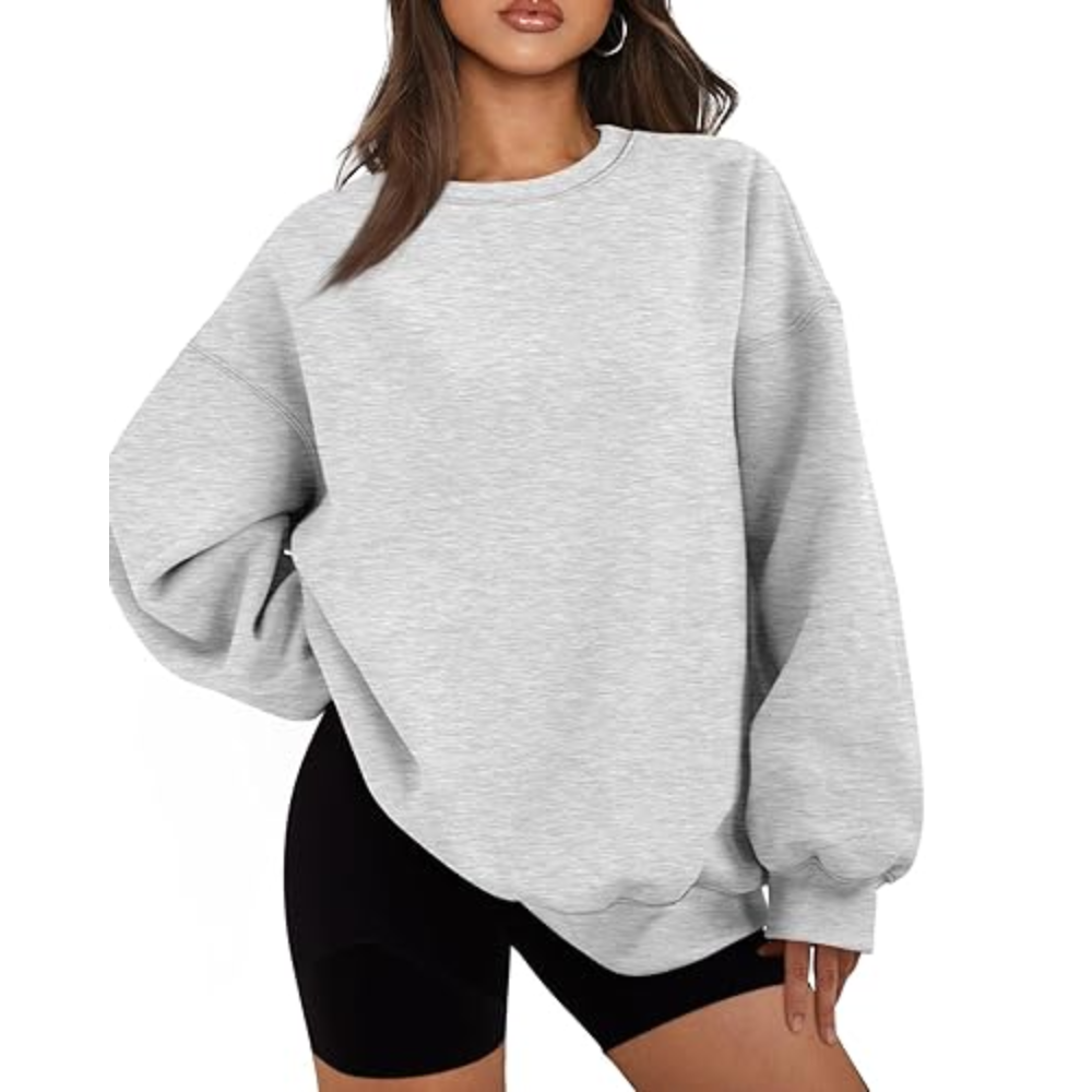 Oversized Sweatshirt Hoodies With Fleece For Women