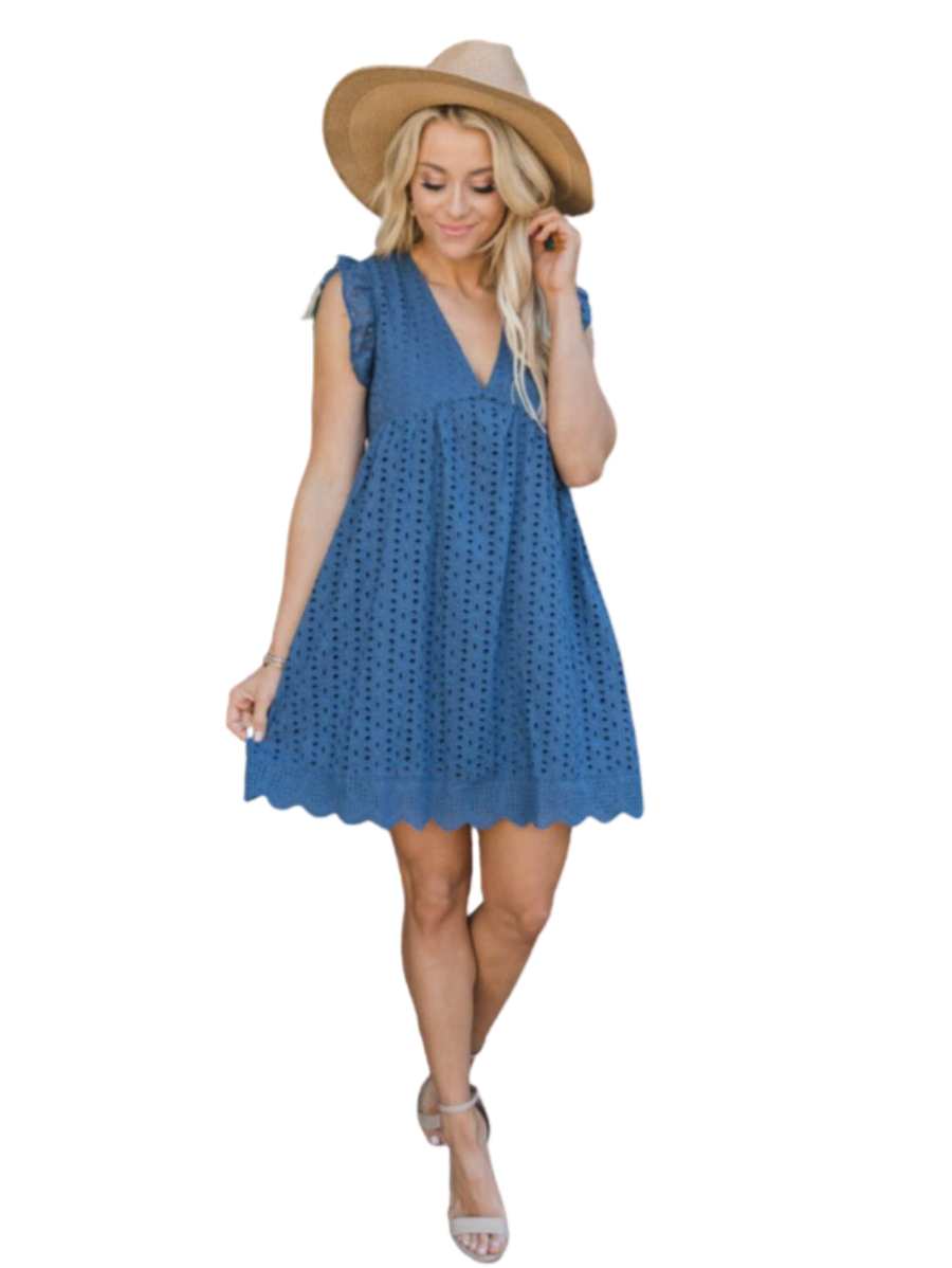 Marina Dress - With Shorts And Pockets-Cozy Knit Sets
