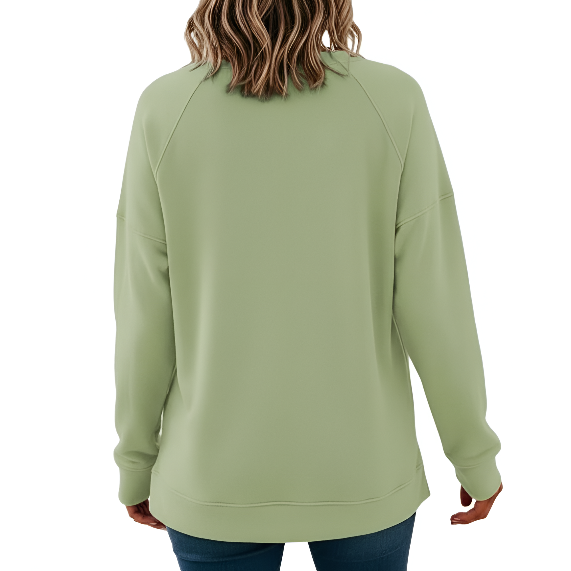 Casual Loose Fit Soft Pullover For Women