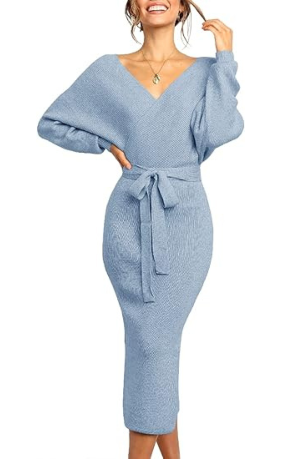 Long Maxi Sweater Dresses-Cozy Knit Sets