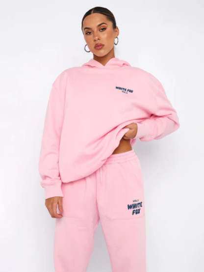 Urban Comfort Tracksuit Set-Cozy Knit Sets