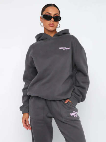 Urban Comfort Tracksuit Set-Cozy Knit Sets