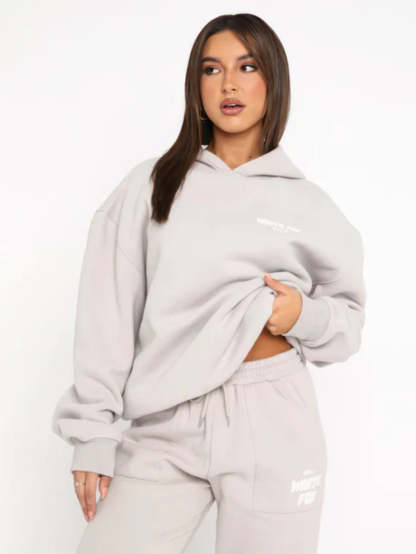 Urban Comfort Tracksuit Set-Cozy Knit Sets