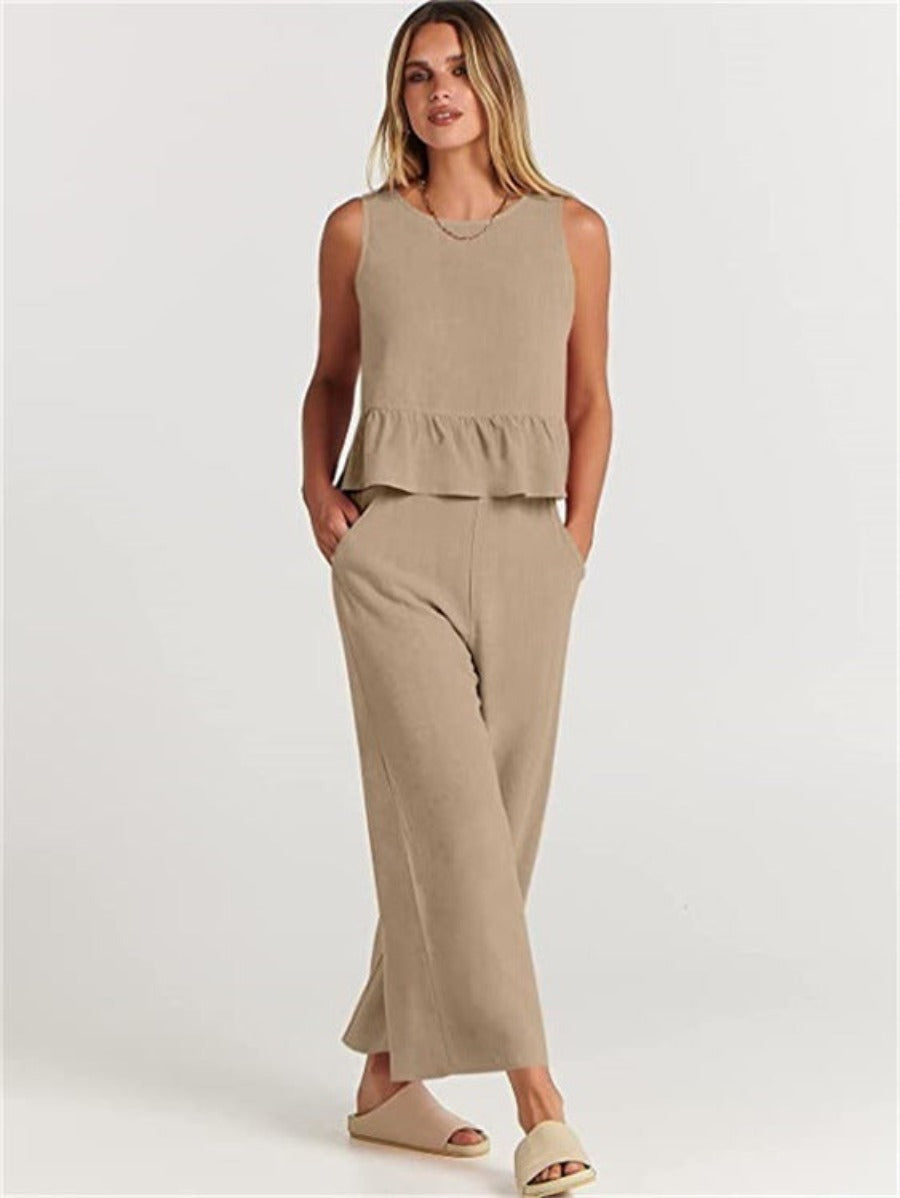 Casual 2 Piece Set For Women-Cozy Knit Sets