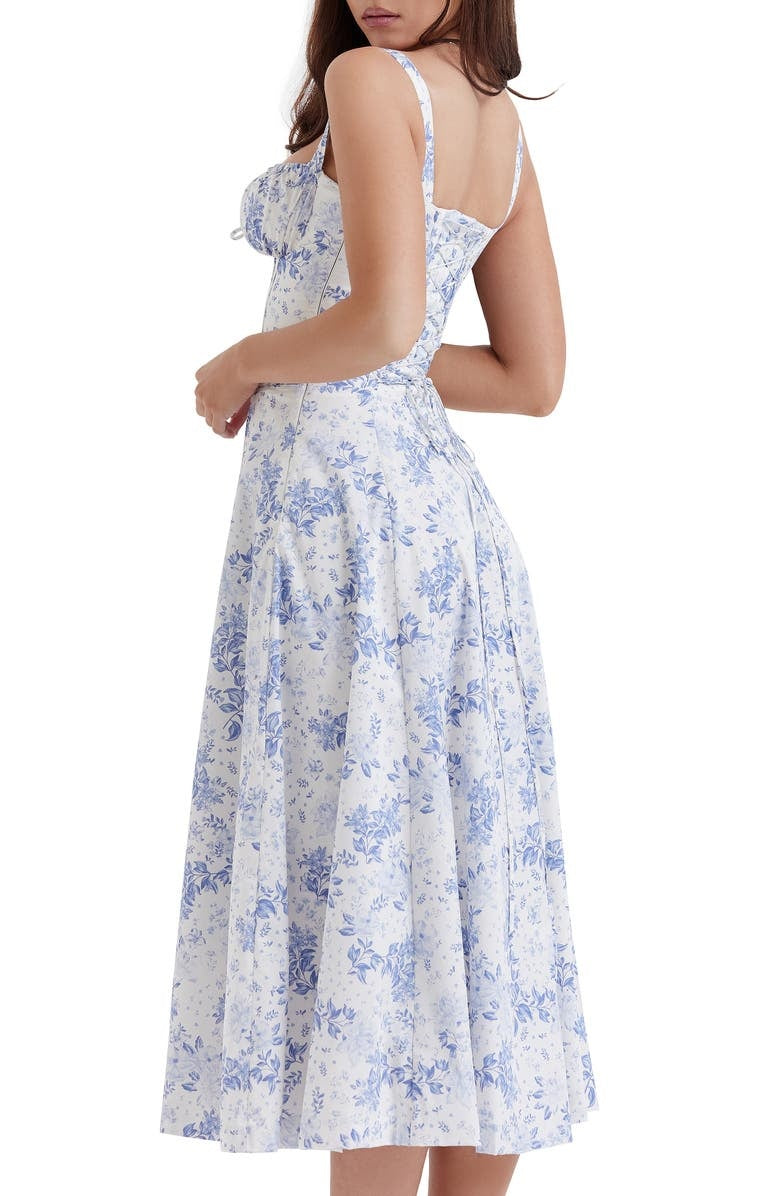Floral Bustier Midriff Design Shaper Dress-Cozy Knit Sets