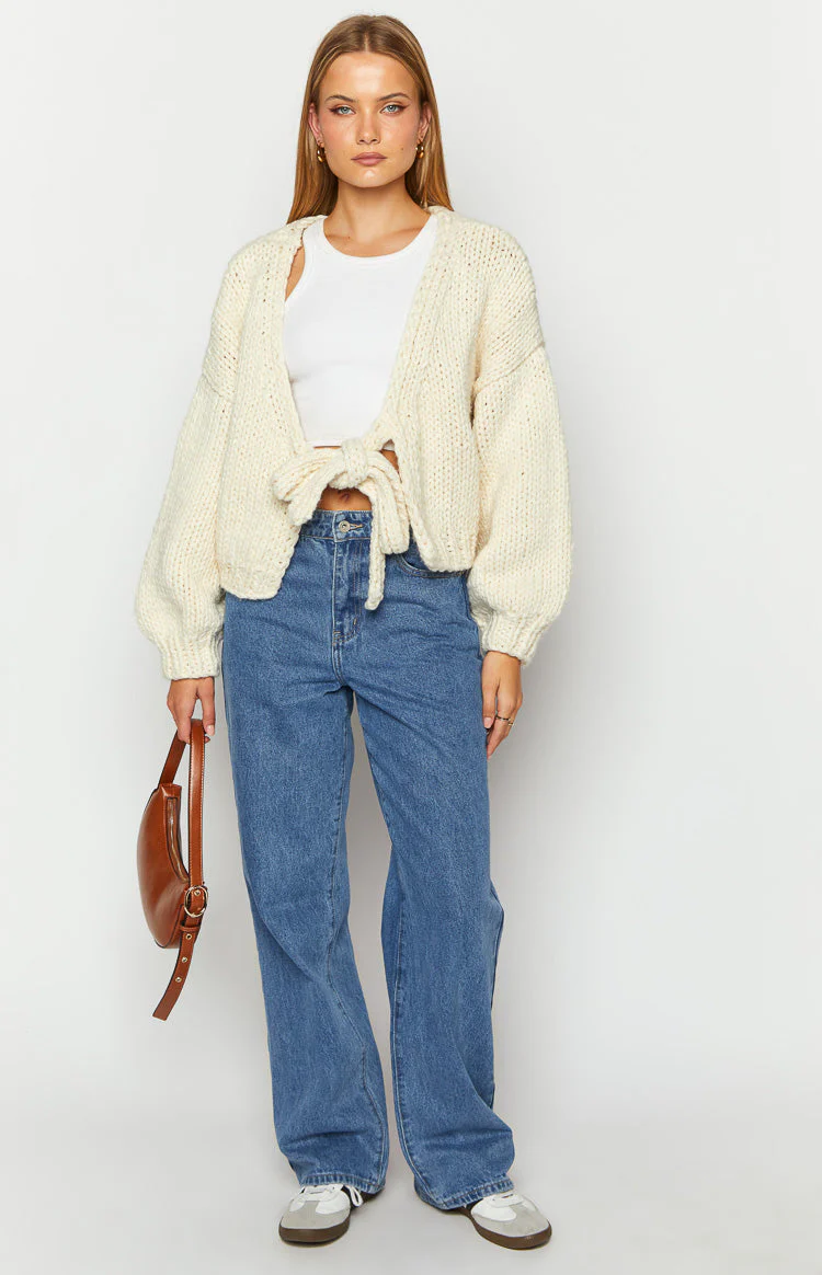 Cozy Holiday Knit Sweater For Casual Outfits