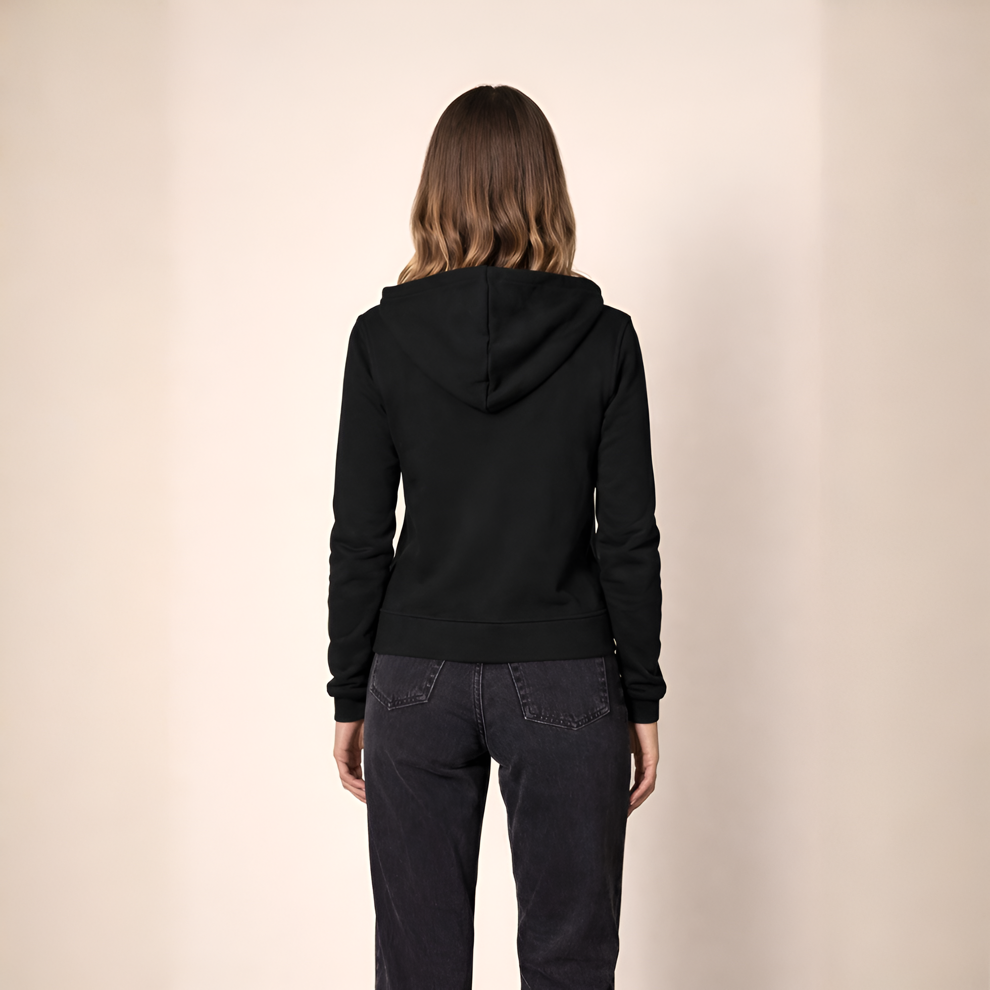 Full Zip Fleece Hoodie For Women