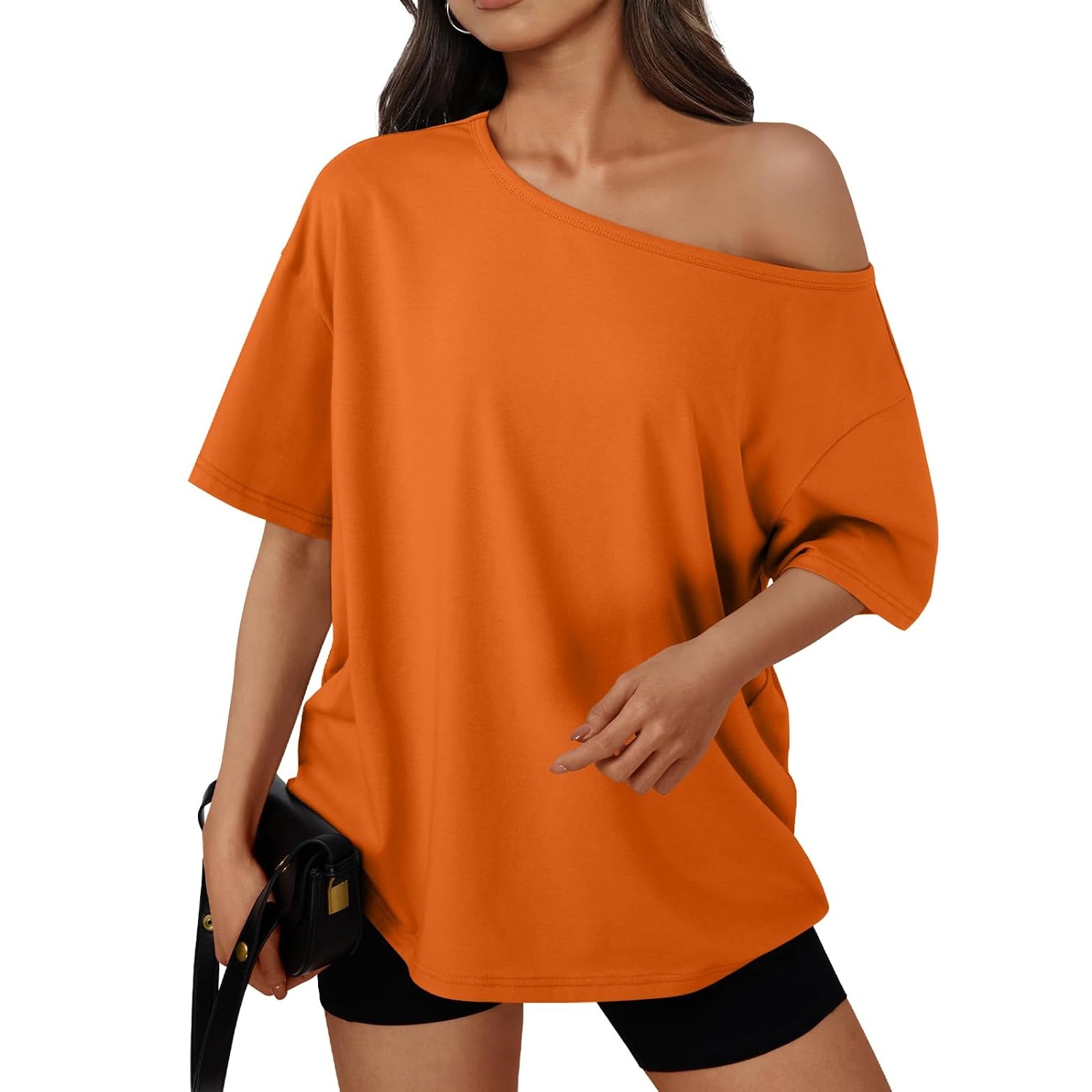 Oversized Loose Fit Summer T Shirts For Women