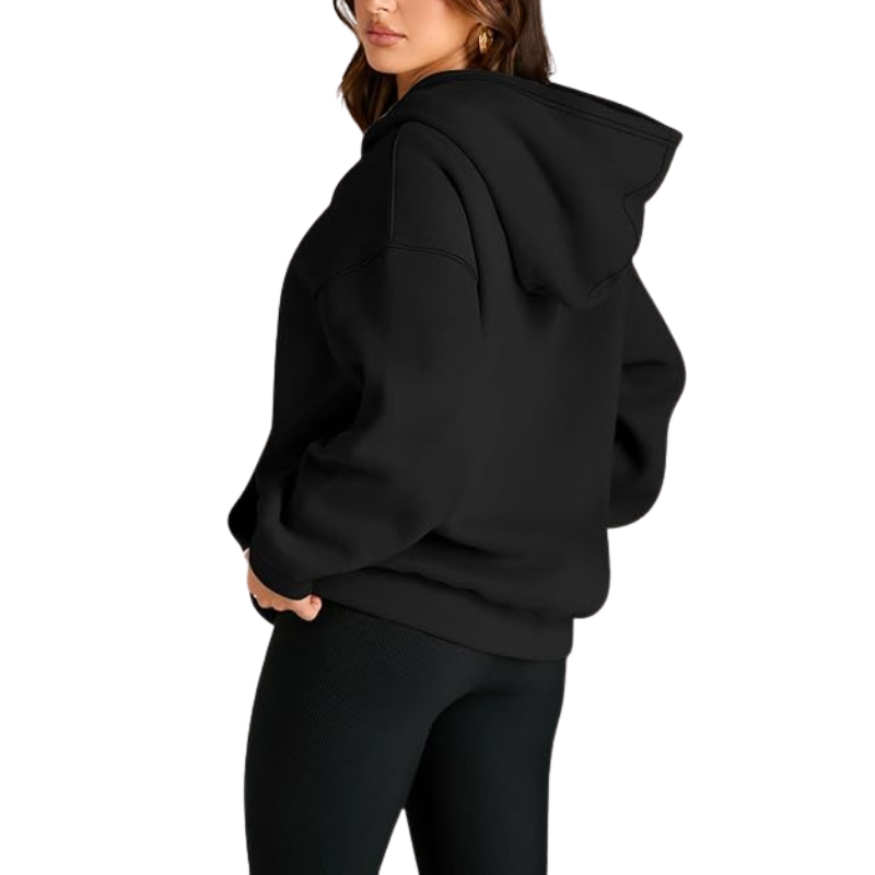 Oversized Fleece Hoodie For Womens